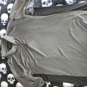 Adidas Golf Gray & Black Polo Shirt Size L